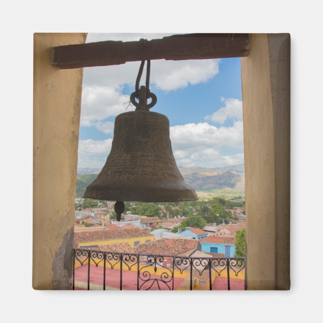 Aimant Cloche dans une tour d'église, Cuba (Devant)