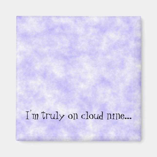 Aimant Cloud Neuf Dit : (Devant)