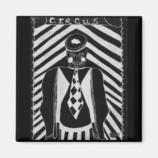 Aimant Clown cirque