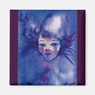 AIMANT CLOWN DANS PURPLE