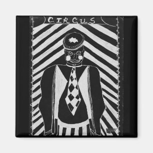 Aimant Clown de cirque