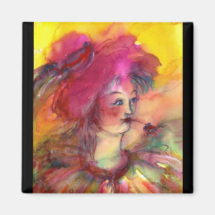 AIMANT CLOWN ROSE