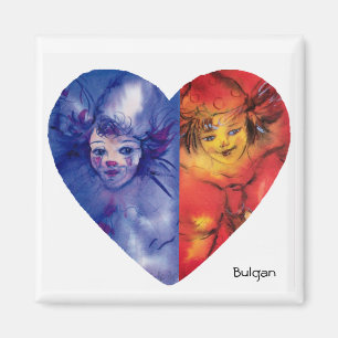 Aimant CLOWNS COLLECTION / Venetian Masquearde Ball