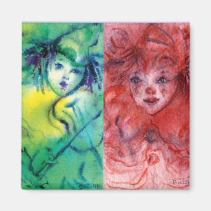 Aimant CLOWNS COLLECTION / Venetian Masquearde Ball