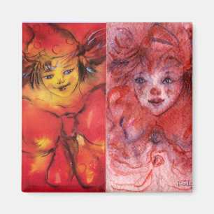 Aimant CLOWNS COLLECTION / Venetian Masquearde Ball