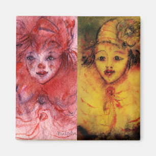 Aimant CLOWNS COLLECTION / Venetian Masquearde Ball