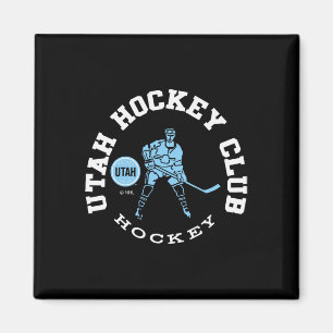 Aimant Club de hockey de l'Utah Edge Black Officiellement