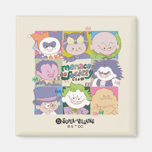 Aimant Club graphique DC Super-Vilain : une menace pour l