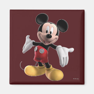 Aimant Clubhouse Mickey Mouse   Bienvenue