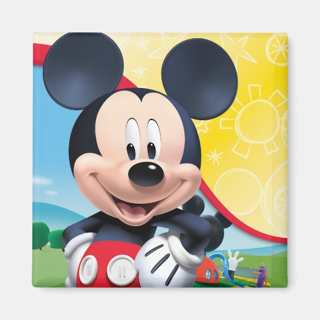 Aimant Clubhouse Mickey Mouse | Playhouse (Devant)