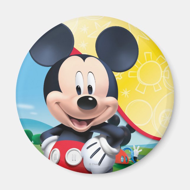 Aimant Clubhouse Mickey Mouse | Playhouse (Devant)