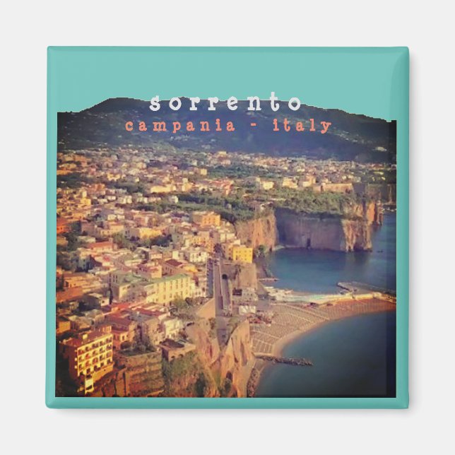 Aimant CMP002 SORRENTO - Campanie - Italie - Frigo (Devant)