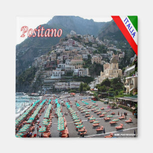 Aimant CMP040 POSITANO, CÔTE AMALFI, Italie, Réfrigérateu