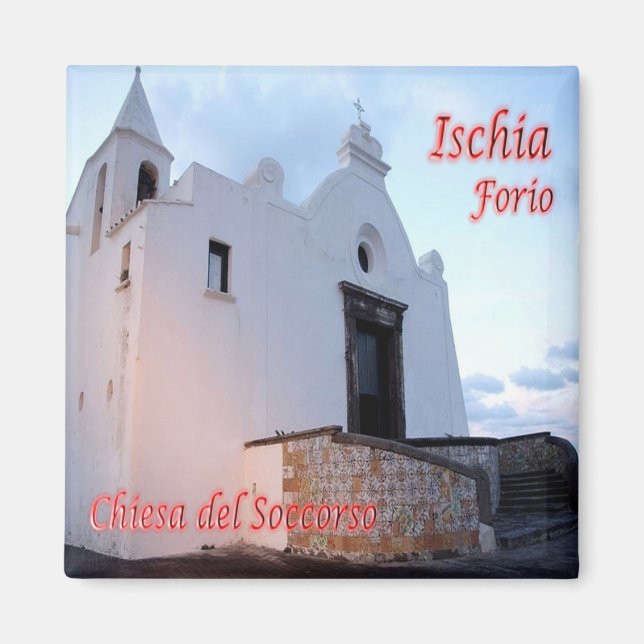 Aimant CMP080 ISCHIA, Forio, Campanie, Italie, Frigo (Devant)