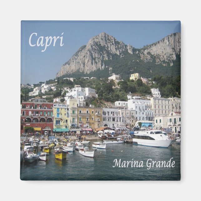 Aimant CMP121 CAPRI, Marina Grande Port, Frigo (Devant)