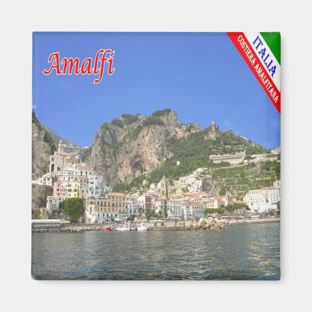 Aimant CMP133 AMALFI, CÔTE AMALFI Italie, Fridge (Devant)