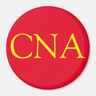Aimant CNA jaune rouge