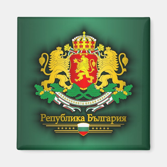 Aimant COA Bulgarie (Devant)