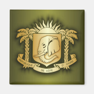 Aimant COA de d'Ivoire de Cote