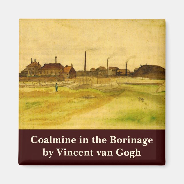 Aimant Coalmine dans le Borinage par Vincent van Gogh (Devant)