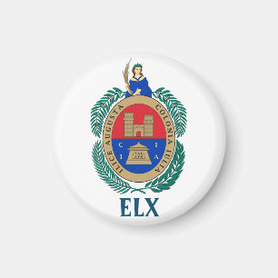 Aimant Coat of Arms of Elche, SPAIN
