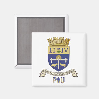 Aimant Coat of Arms of Pau, Pyrénées-Atlantiques (FRANCE)