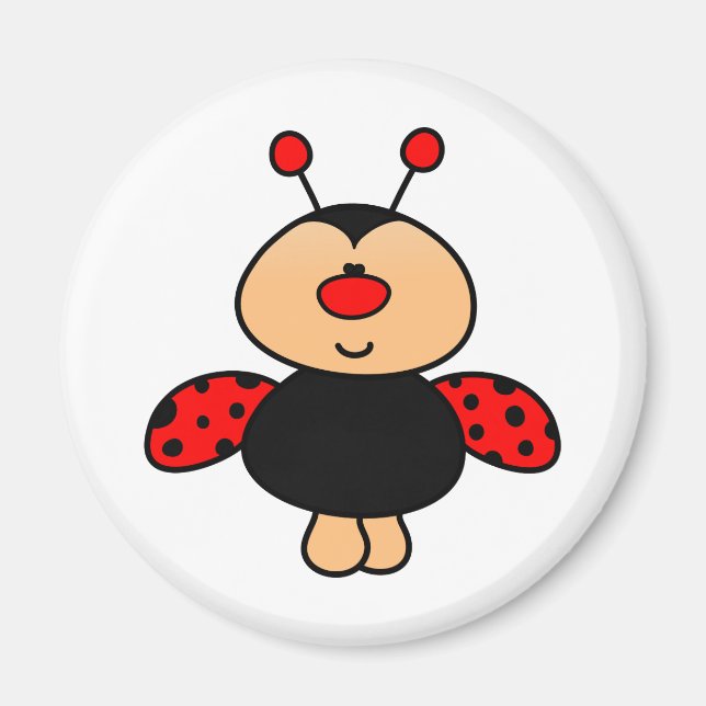 Aimant coccinelle (Devant)