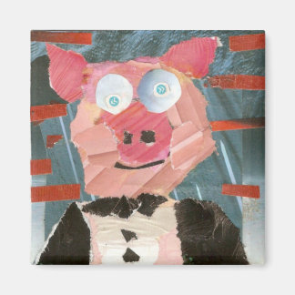 Aimant Cochon dans un Tux