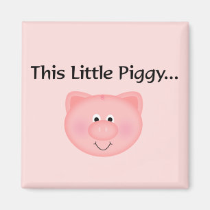 Aimant Cochon Rose Ce Petit Cochon