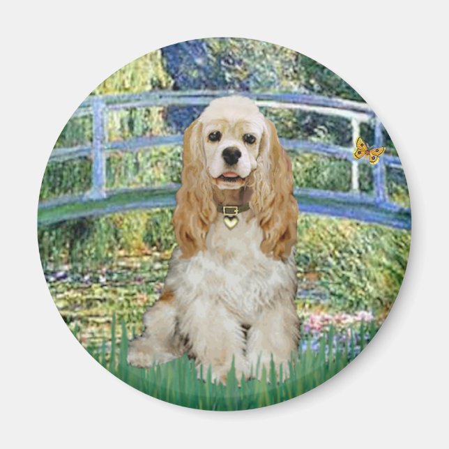 Aimant Cocker (Buff) - Pont (Devant)