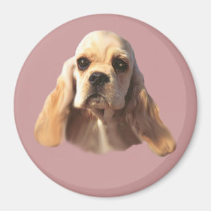 Aimant Cocker Spaniel Blondie