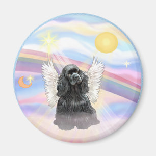 Aimant Cocker Spaniel - noir