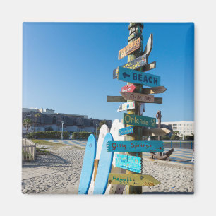 Aimant Cocoa Beach Totem Tiki