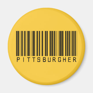 Aimant Code barre Pittsburgher