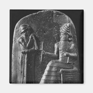 Aimant Code de Hammurabi, dessus du stele
