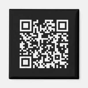 Aimant Code Qr Drôle N'Était Pas Un Petit Code Btch De Ci