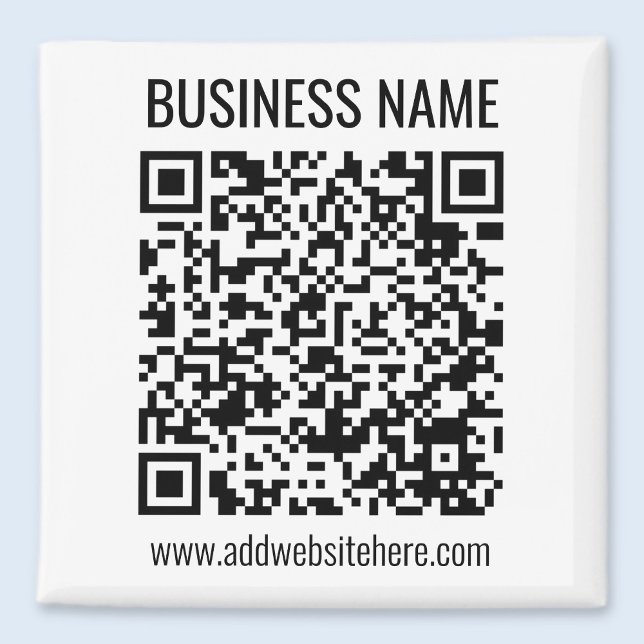 Aimant Code QR instantané (entrez l'URL de votre site Web (Créateur téléchargé)