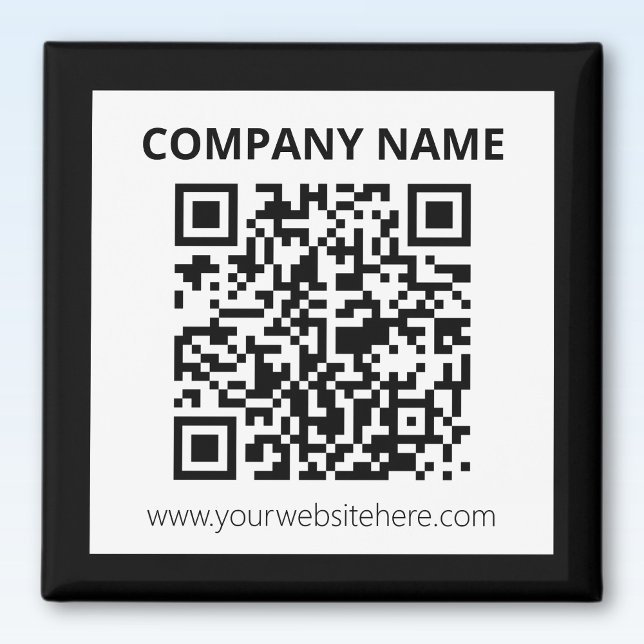 Aimant Code QR modifiable et conception simple personnali (Créateur téléchargé)