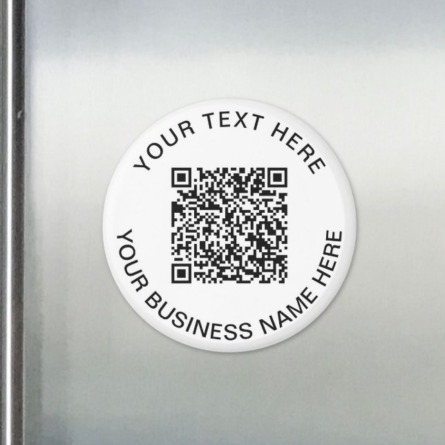 Aimant Code QR Promotionnel (QR Code Promotional Magnet)