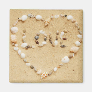 Aimant Coeur d'amour Sea Shell