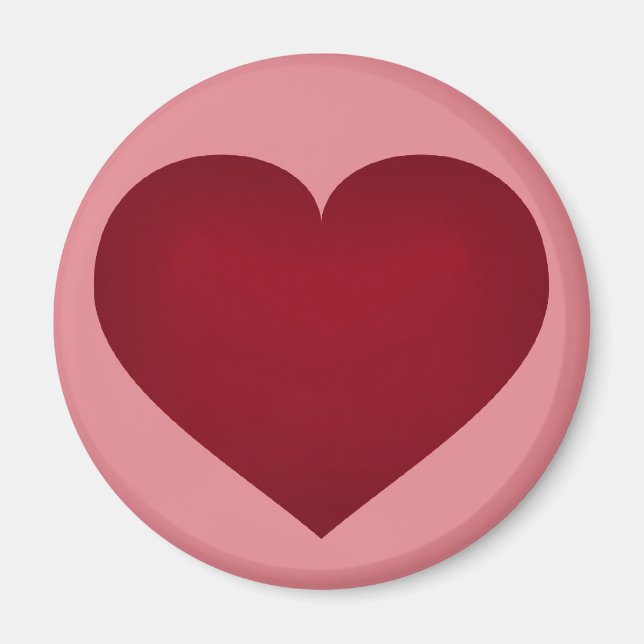 Aimant Coeur de Crimson (Devant)