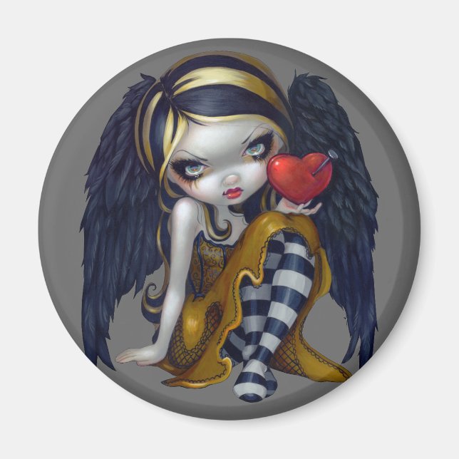 Aimant "Coeur des ongles" (Devant)