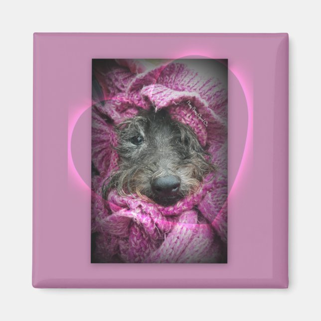 Aimant Coeur doux (Devant)