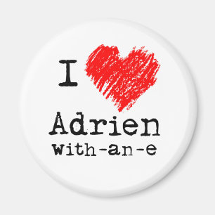 Aimant Coeur I Adrien-avec-un-e l'aimant