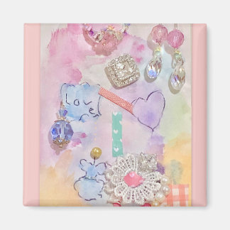 Aimant Coeur - Juste Plat Plutôt