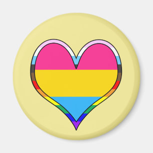 Aimant Coeur Pan Pride