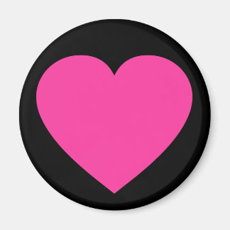 Aimant Coeur rose clair