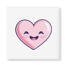 coeur rose et souriant Accessoires de cuisine > Ma