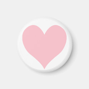 Aimant Coeur rose mignon