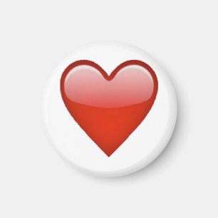 Aimant Coeur rouge - Emoji